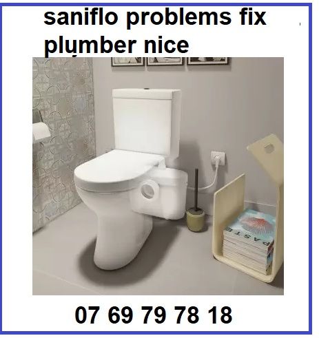 saniflo plumber Nice Fix Problems unclogging or out order